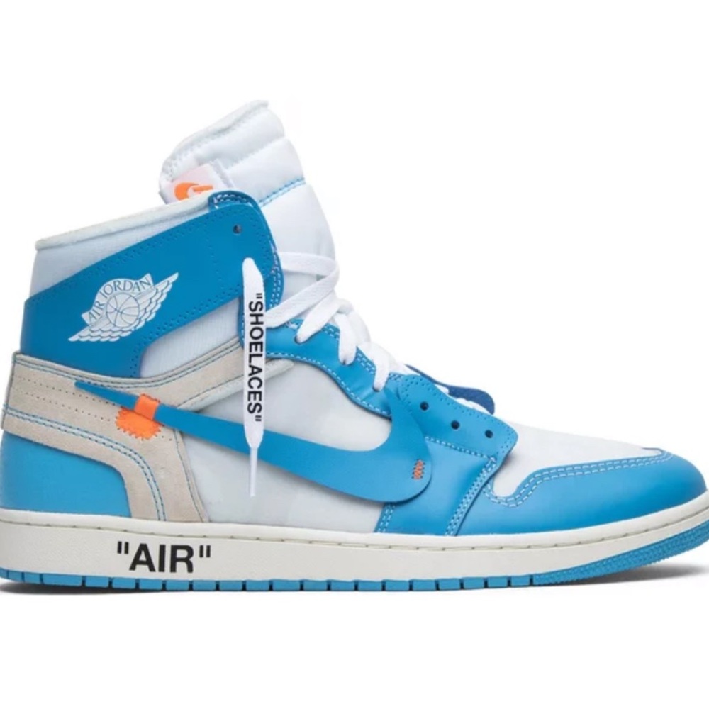 Off-White x Nike Air Jordan 1 Retro High OG ‘UNC’ Iconic Sneaker